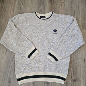 FINAL Vintage Tundra Canada Maple Leaf Sweater